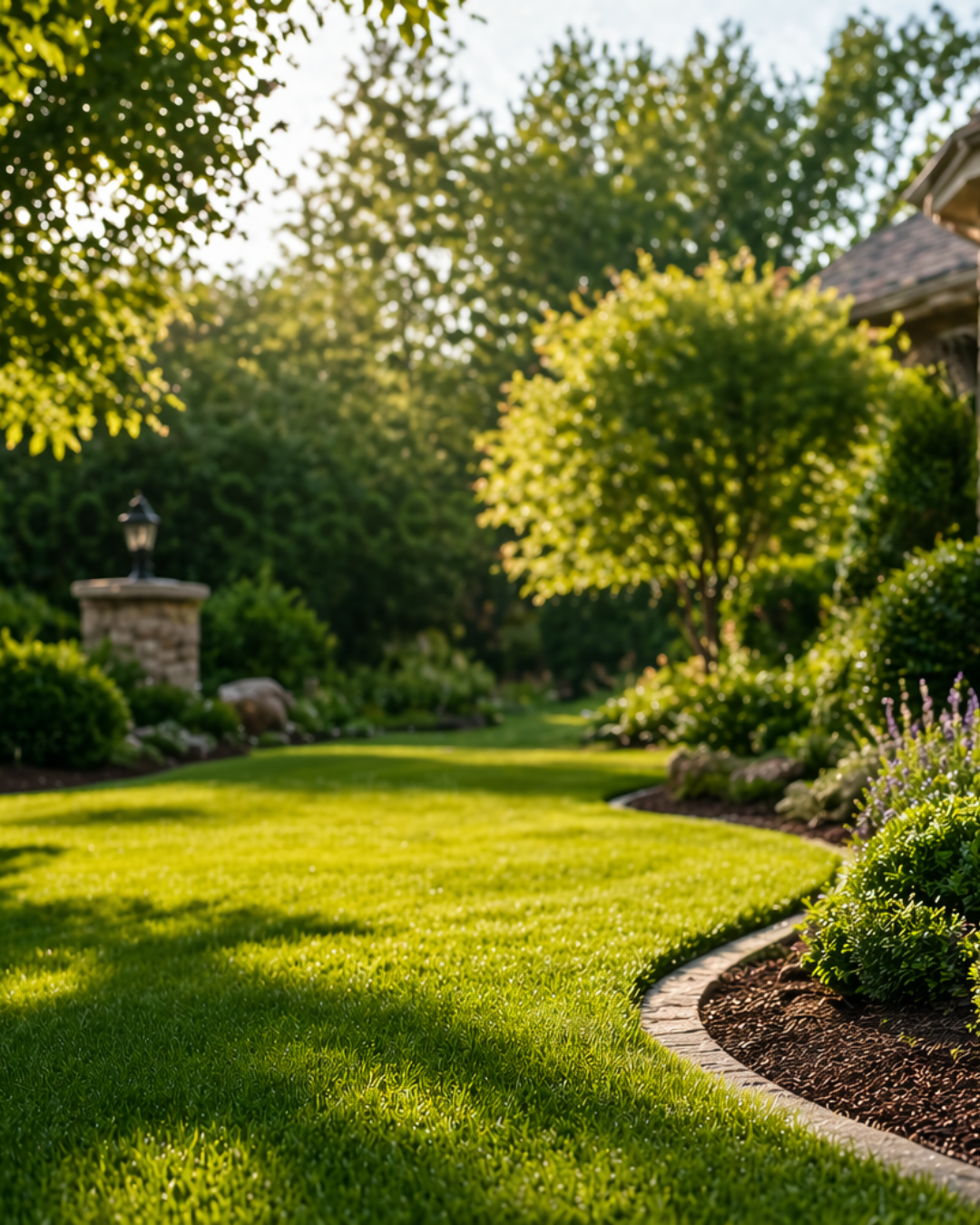 healthy lawn